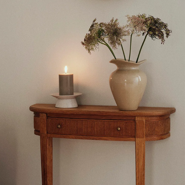 Stoneware Florentina Vase | Beige