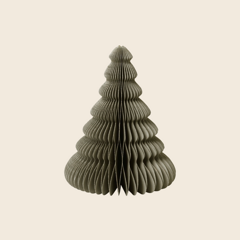 Honeycomb Paper Christmas Tree | Thyme Green