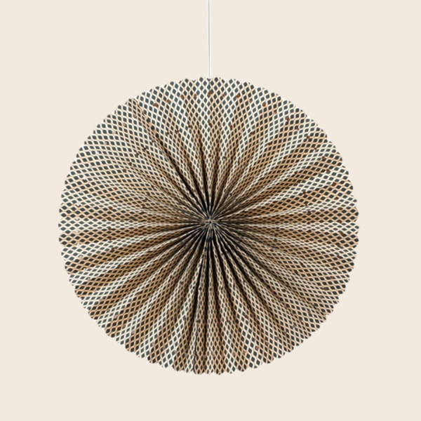 Paper Rosette Decoration | Green