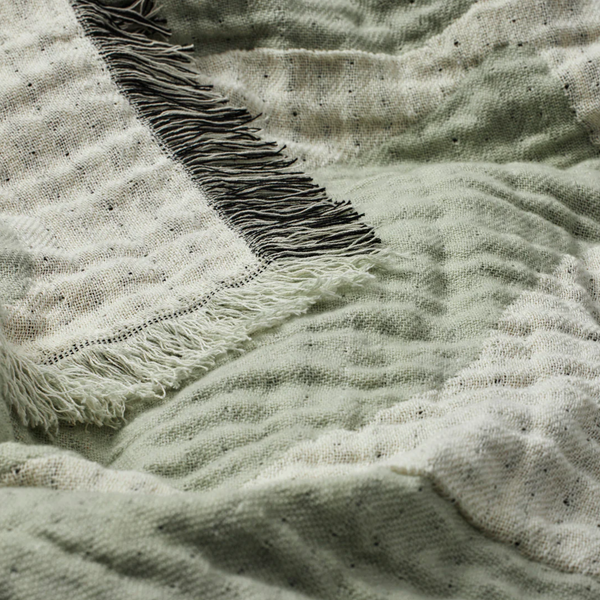 Herbert Flora Throw | Sage Green