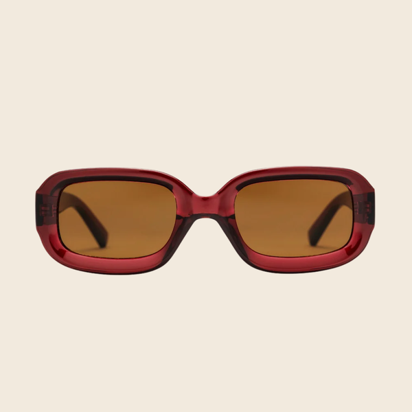 Havana Recycled Plastic Sunglasses | Burgundy