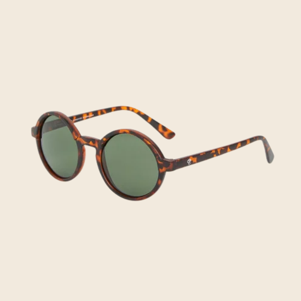 Sam Polarised Recycled Plastic Sunglasses | Brown