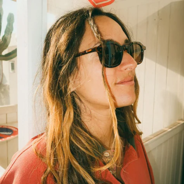 Anki Recycled Plastic Sunglasses | Leopard Brown