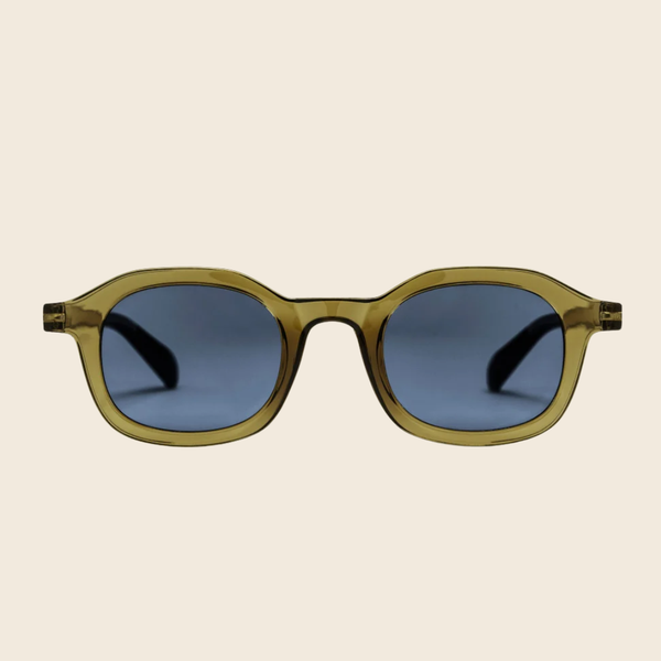 Anki Recycled Plastic Sunglasses | Moss Green