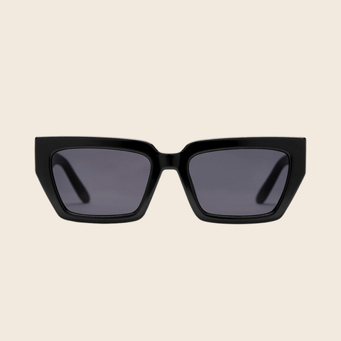 Bastian Recycled Plastic Sunglasses | Black