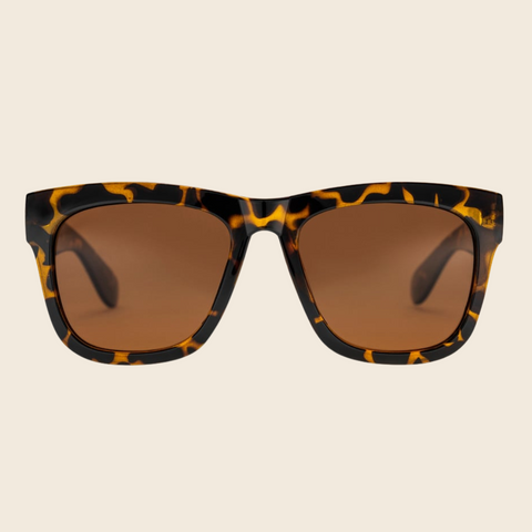 Haze Recycled Plastic Sunglasses | Turtle Brown