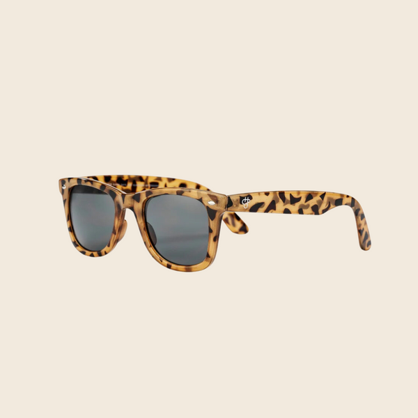 Noway Recycled Plastic Sunglasses | Leopard Brown