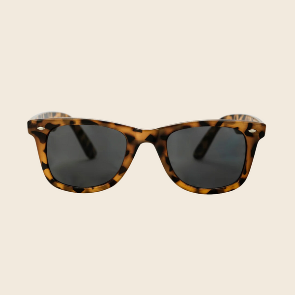 Noway Recycled Plastic Sunglasses | Leopard Brown