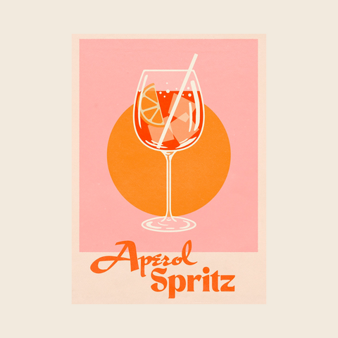 Aperol Spritz Print | A3