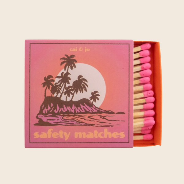 Tropical Sunset Mini Matchbox