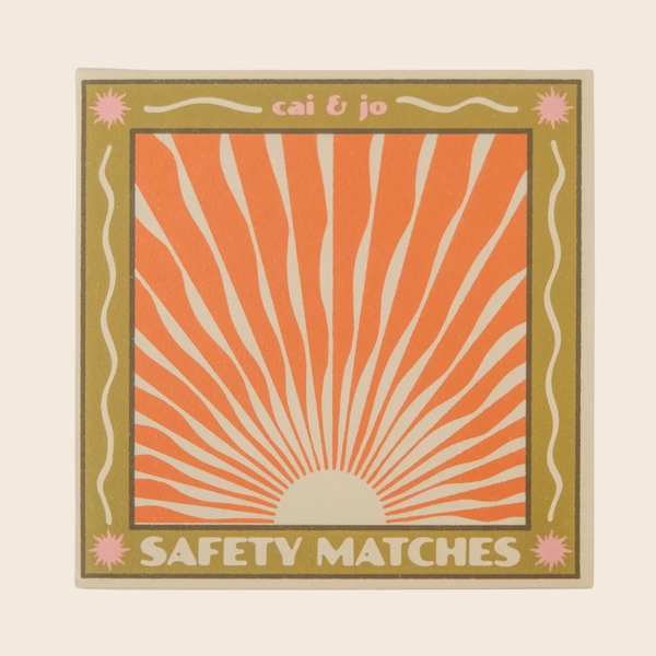 Wavy Sun Matchbox