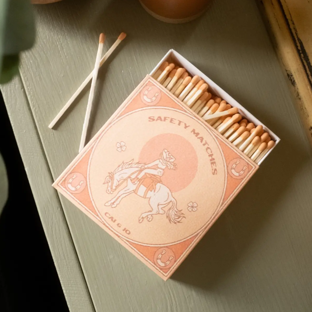 Cowgirl Safety Matches