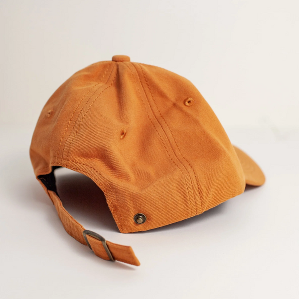 Sunshine Embroidered Cap | Burnt Orange