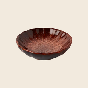 Ceramic Trinket Dish | Aubergine