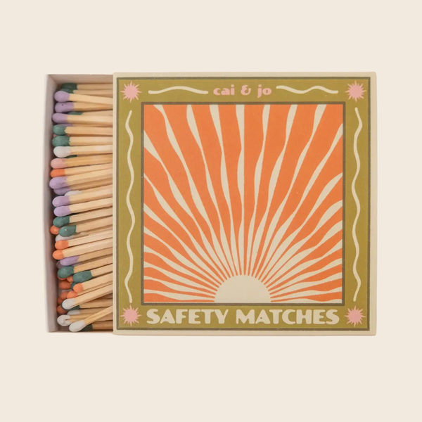 Wavy Sun Matchbox