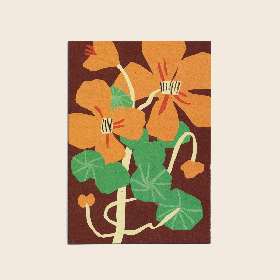 Nasturtiums Art Card