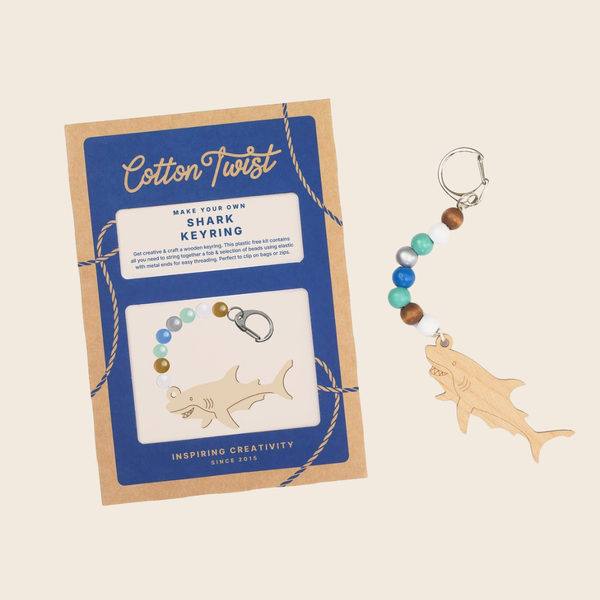 Shark Keyring Craft Kit