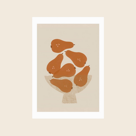 Pear Bowl Print | 30x40cm