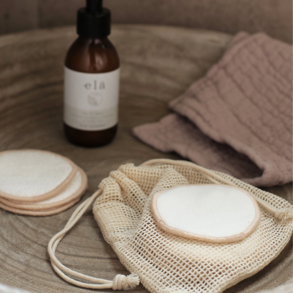 Reusable Cotton and Bamboo Skincare Pads | Pack of 7