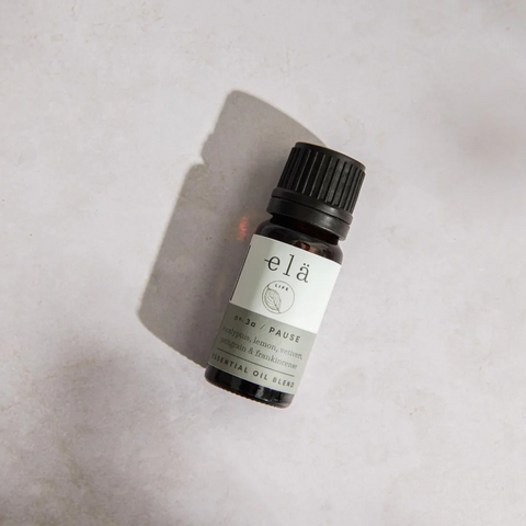 Pause Aromatherapy Essential Oil Blend | Eucalyptus, Frankincense, Lemon, Vetiver, Petitgrain