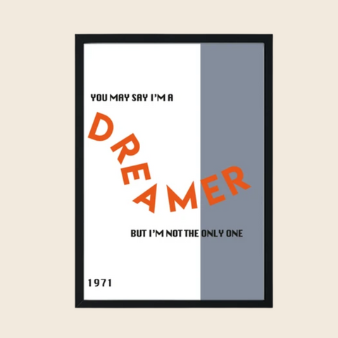 Imagine Dreamer Print | A4