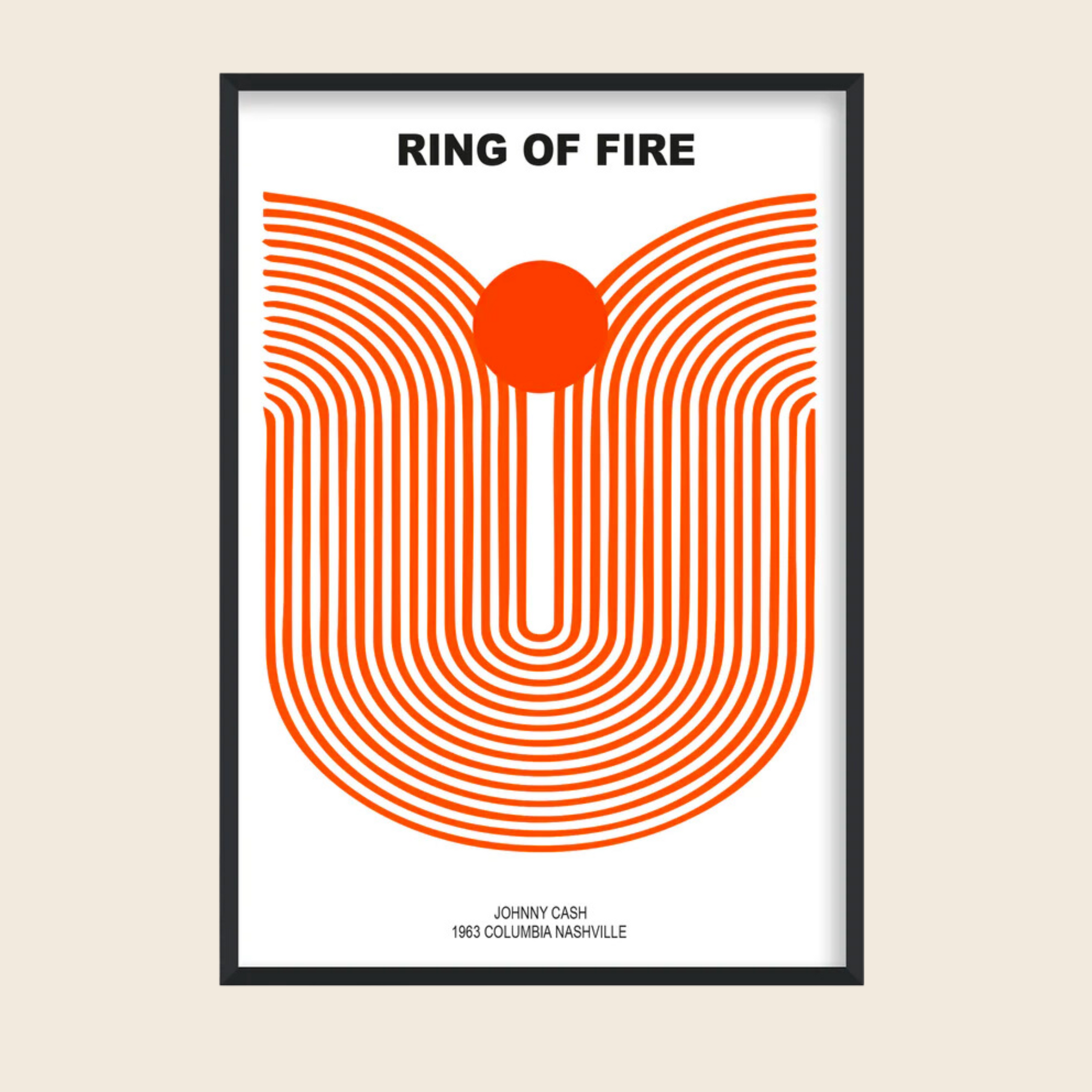 Ring Of Fire Print | A3