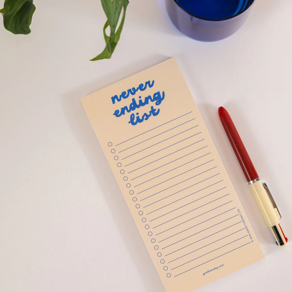 Never Ending To Do List Pad