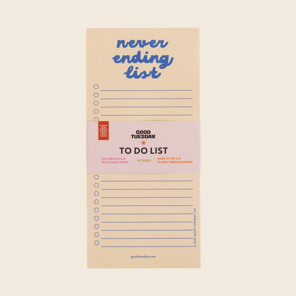 Never Ending To Do List Pad