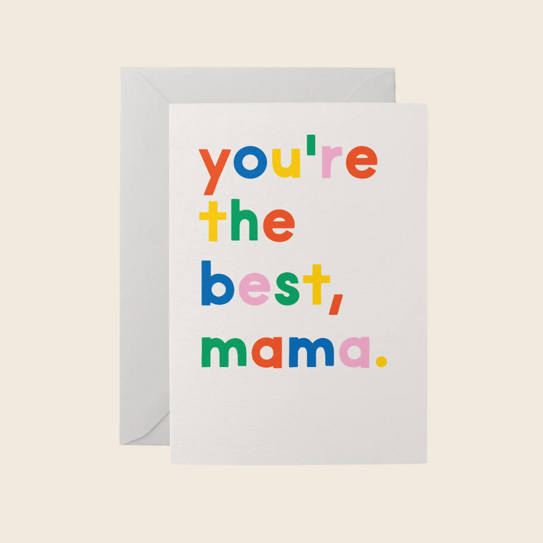 The Best Mama Card