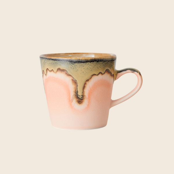 HKLIVING 70s Ceramics Americano Mug | Blossom