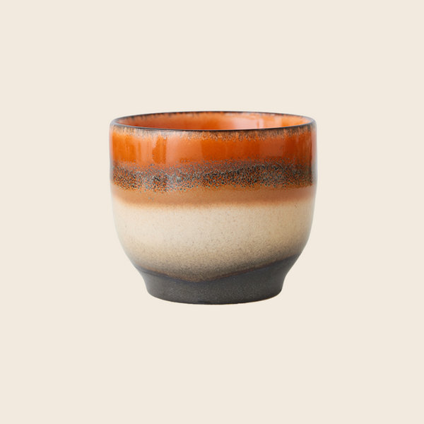 HKLIVING 70s Ceramics Café Cup | Robusta Natural