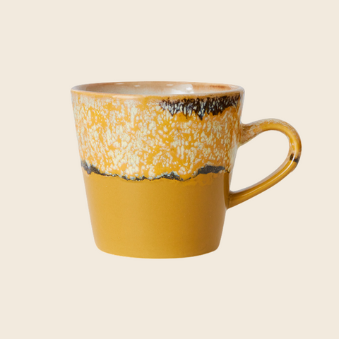 HKLIVING 70s Ceramics Americano Mug | Sunbeam