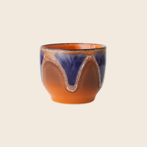 HKLIVING 70s Ceramics Café Cup | Arabica Blue