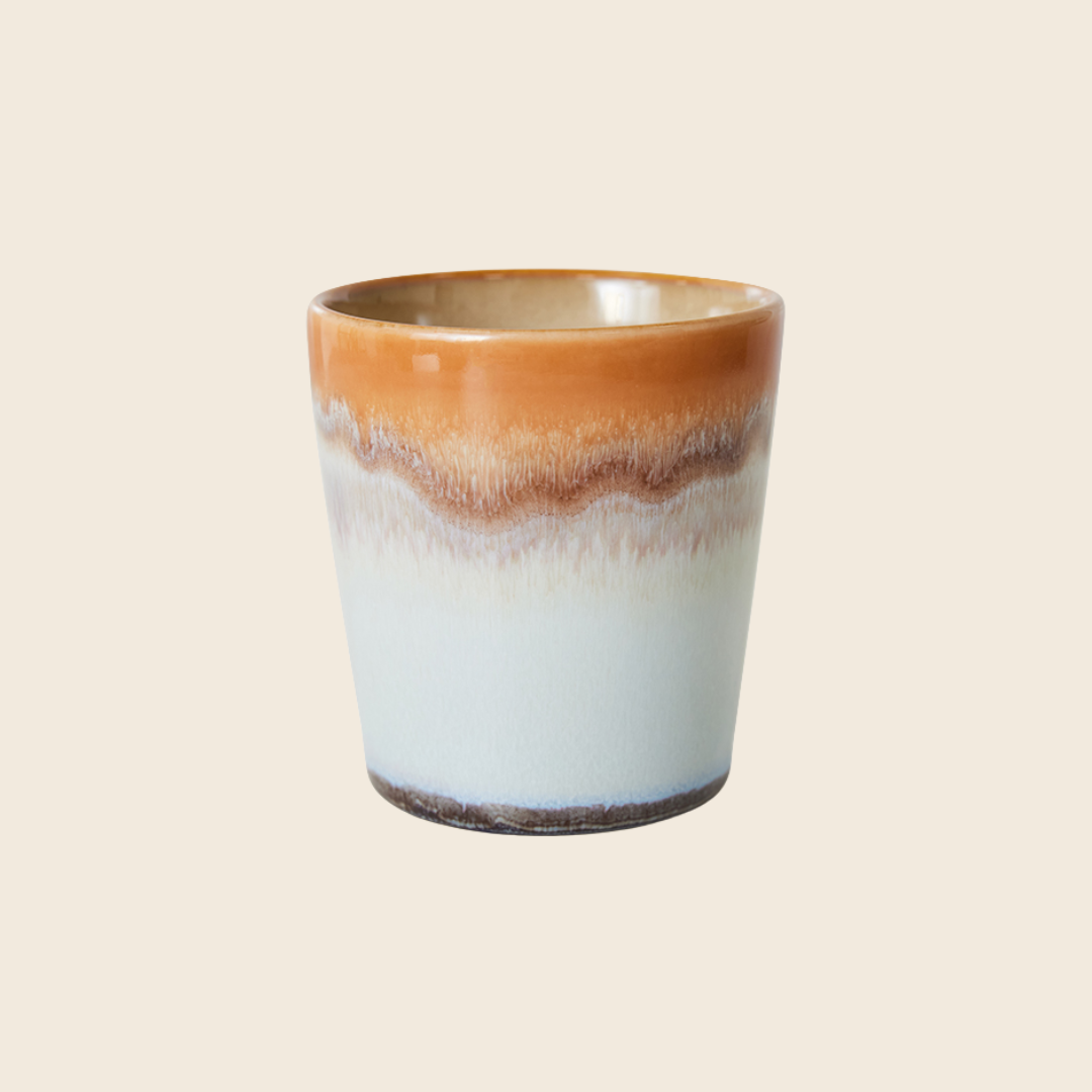 HKLIVING 70s Ceramics Coffee Cup | Ash