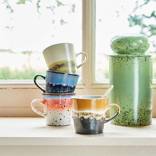 HKLIVING 70s Ceramics Americano Mug | Night Blue