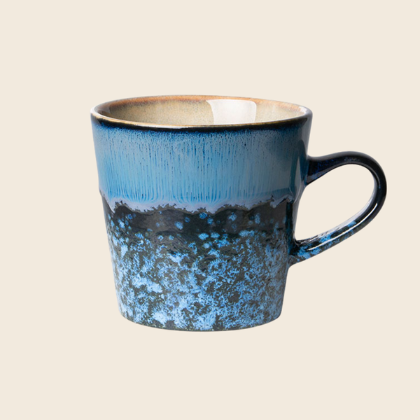 HKLIVING 70s Ceramics Americano Mug | Night Blue