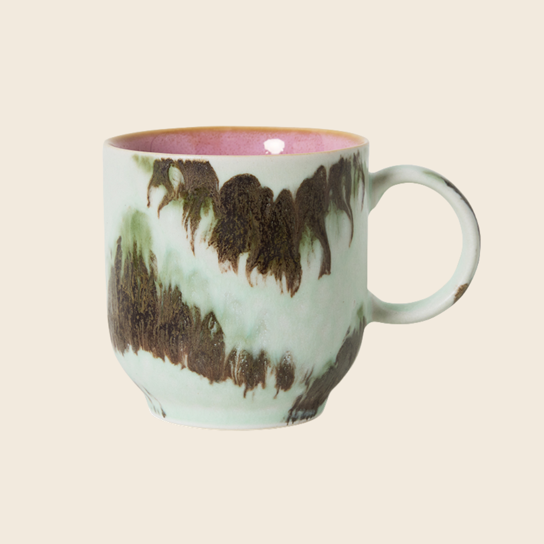 HKLIVING 70s Ceramics Café Mug | Tide