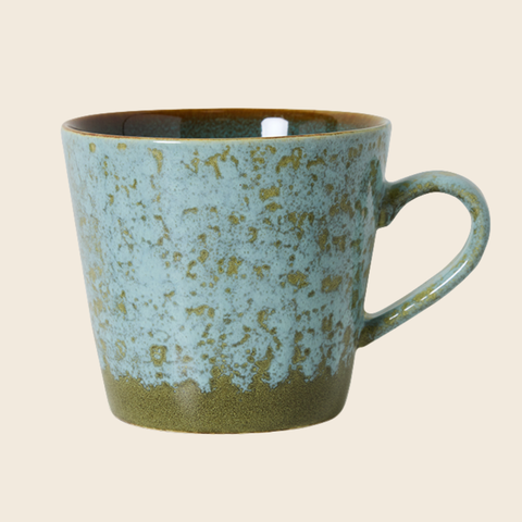 HKLIVING 70s Cappuccino Mug | Verdigris