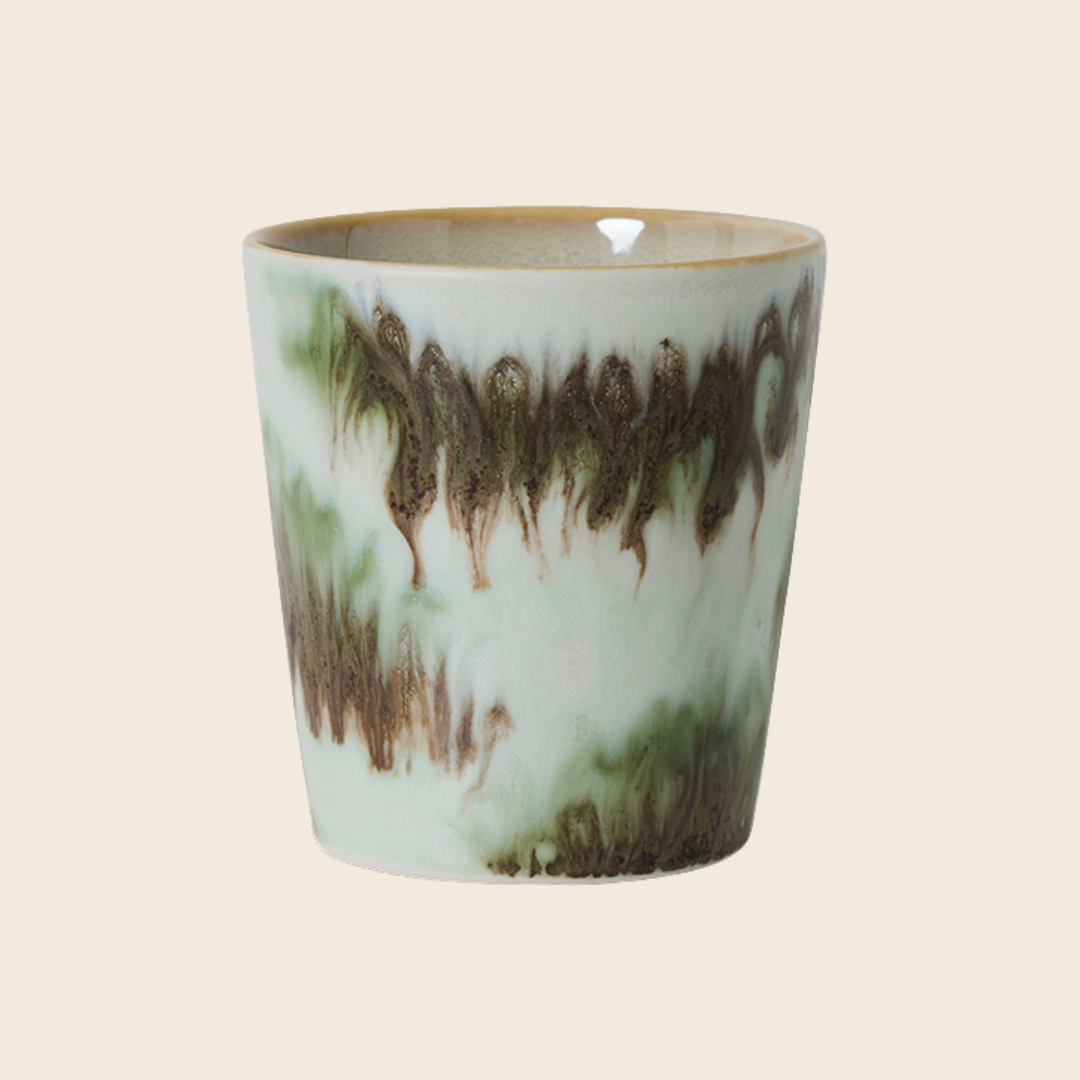 HKLIVING 70s Ceramics Coffee Cup | Tide