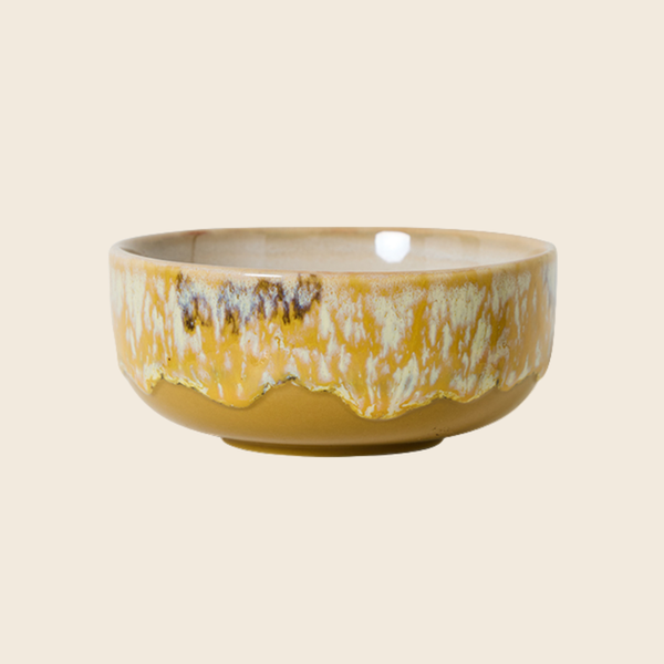 HKLIVING 70s Ceramics Tapas Bowl | Sunbeam