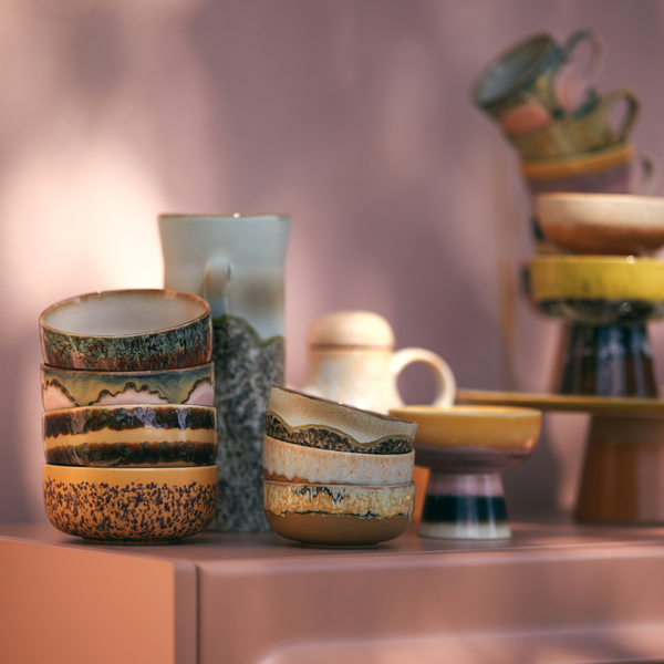 HKLIVING 70s Ceramics Tapas Bowl | Sunbeam