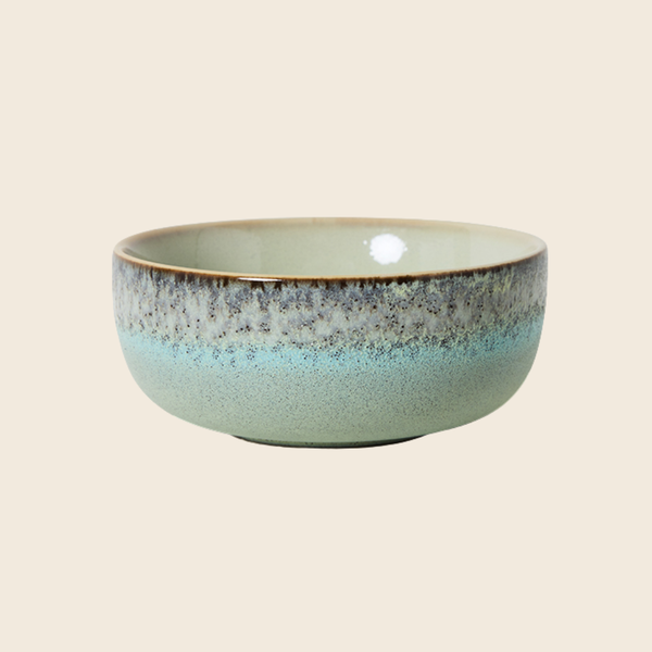 HKLIVING 70s Ceramics Tapas Bowl | Thicket Blue