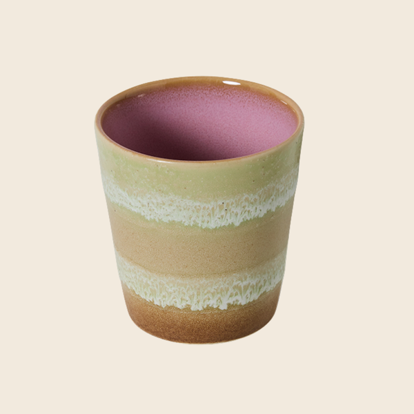 HKLIVING 70s Ceramics Coffee Cup | Umber