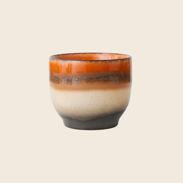 HKLIVING 70s Ceramics Café Cup | Robusta Natural