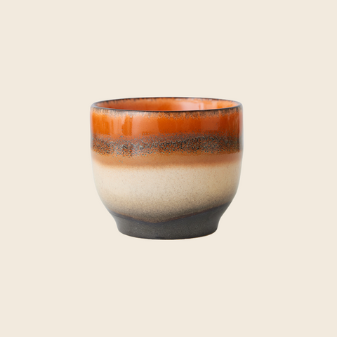 HKLIVING 70s Ceramics Café Cup | Robusta Natural