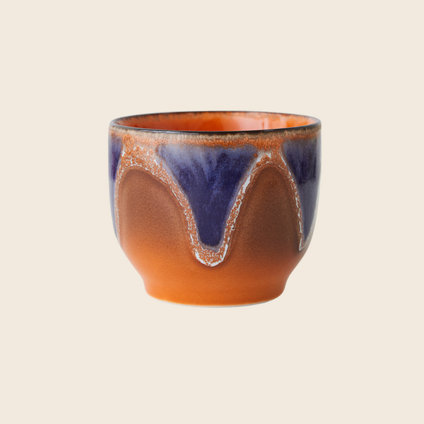 HKLIVING 70s Ceramics Café Cup | Arabica Blue