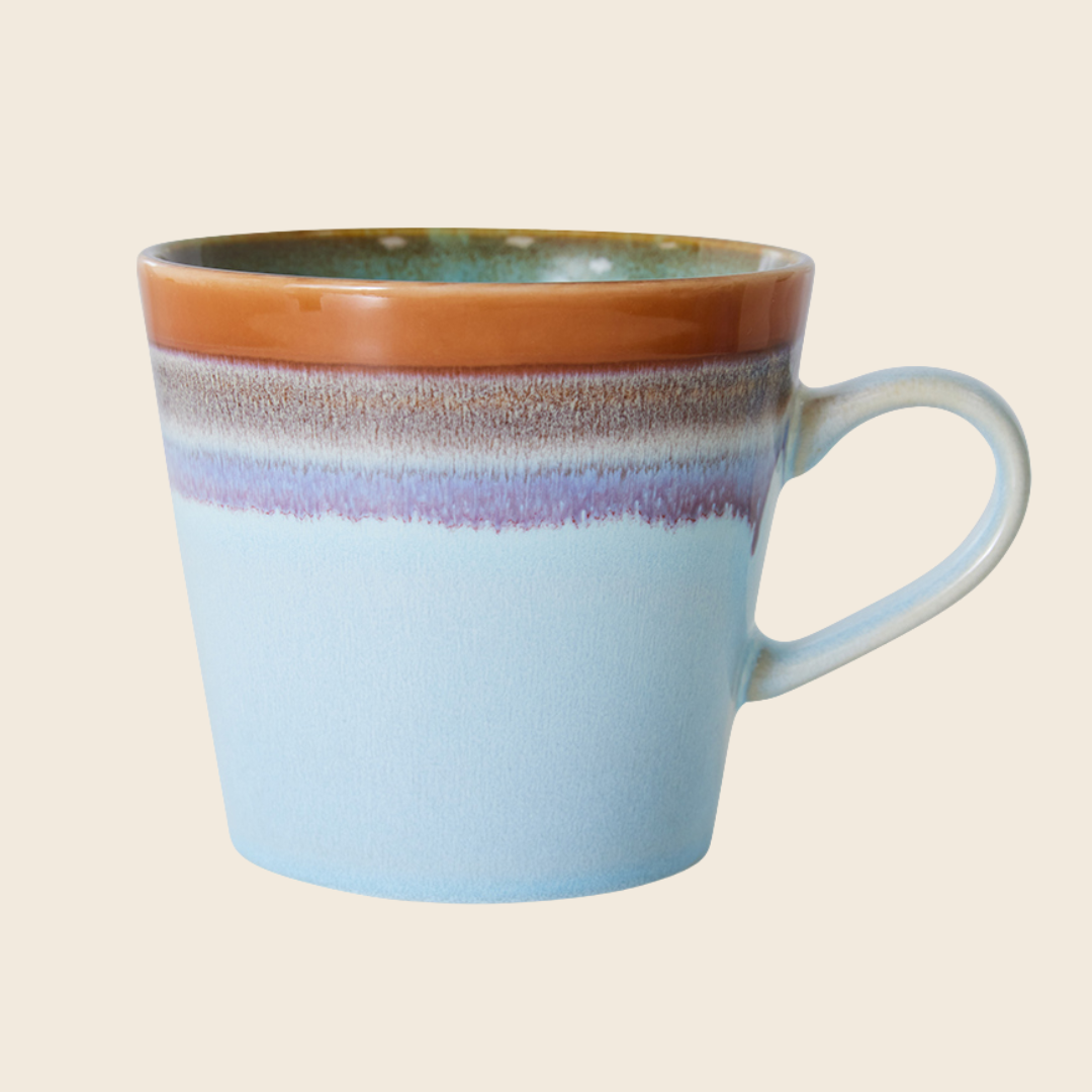 HKLIVING 70s Cappuccino Mug | Ash