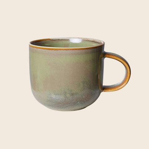 HKLIVING Chef Ceramics Mug | Moss Green