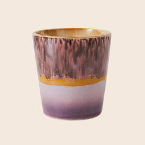 HKLIVING 70s Ceramics Coffee Cup | Blast Purple