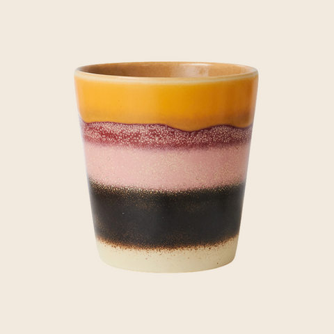 HKLIVING 70s Ceramics Coffee Cup | Sunset